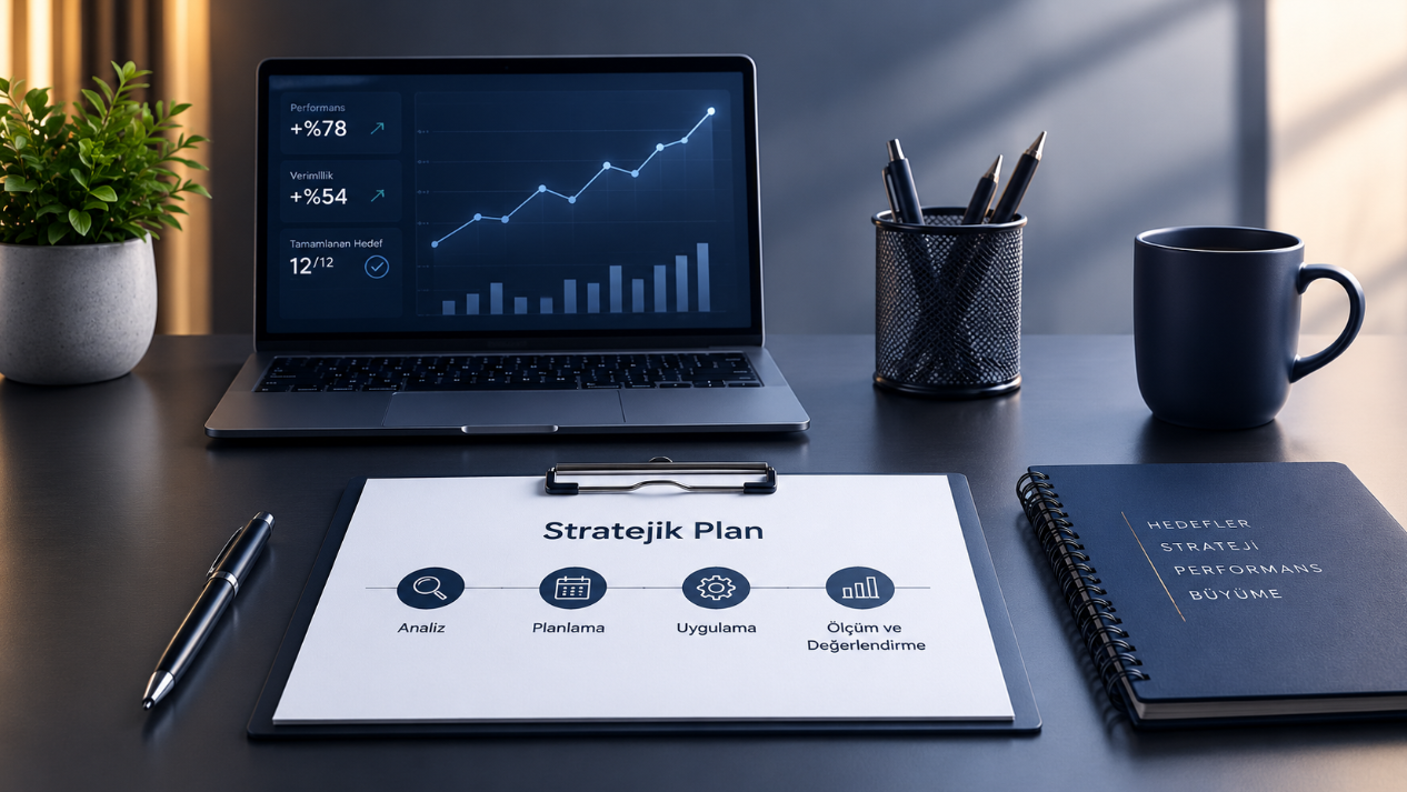 Primevista stratejik plan süreci: analiz, planlama, uygulama, ölçüm ve değerlendirme